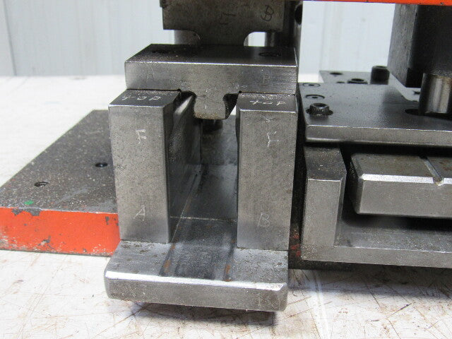 Danley 2 Pin Punch Press Die Shoe Set 16"X6" X 1"