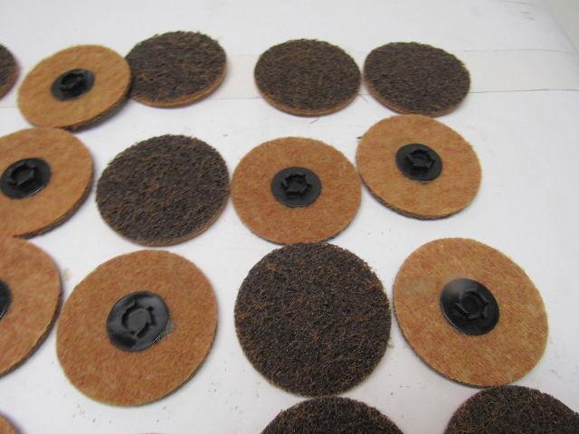 ARC 53413 Type P 3" Surface Conditioning Coarse Grit Quick Lok Disc Lot of 20