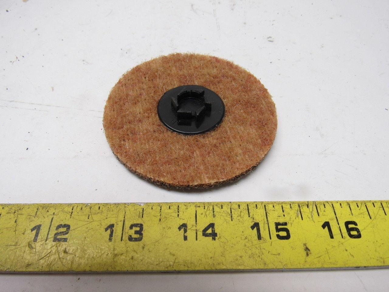 ARC 53413 Type P 3" Surface Conditioning Coarse Grit Quick Lok Disc Lot of 20