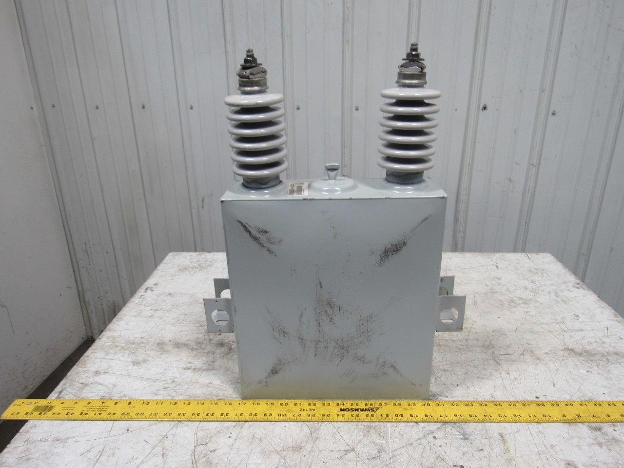 Cooper CEP130M64 Type EZ-7L Single Phase Power Capacitor 200KVAR Parts or Repair