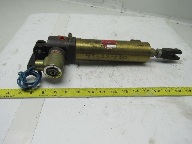 Allenair Type AV SVS-R-PK Pneumatic Air Cylinder & Solenoid 2" Bore 5" Stroke