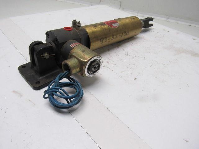 Allenair Type AV SVS-R-PK Pneumatic Air Cylinder & Solenoid 2" Bore 5" Stroke