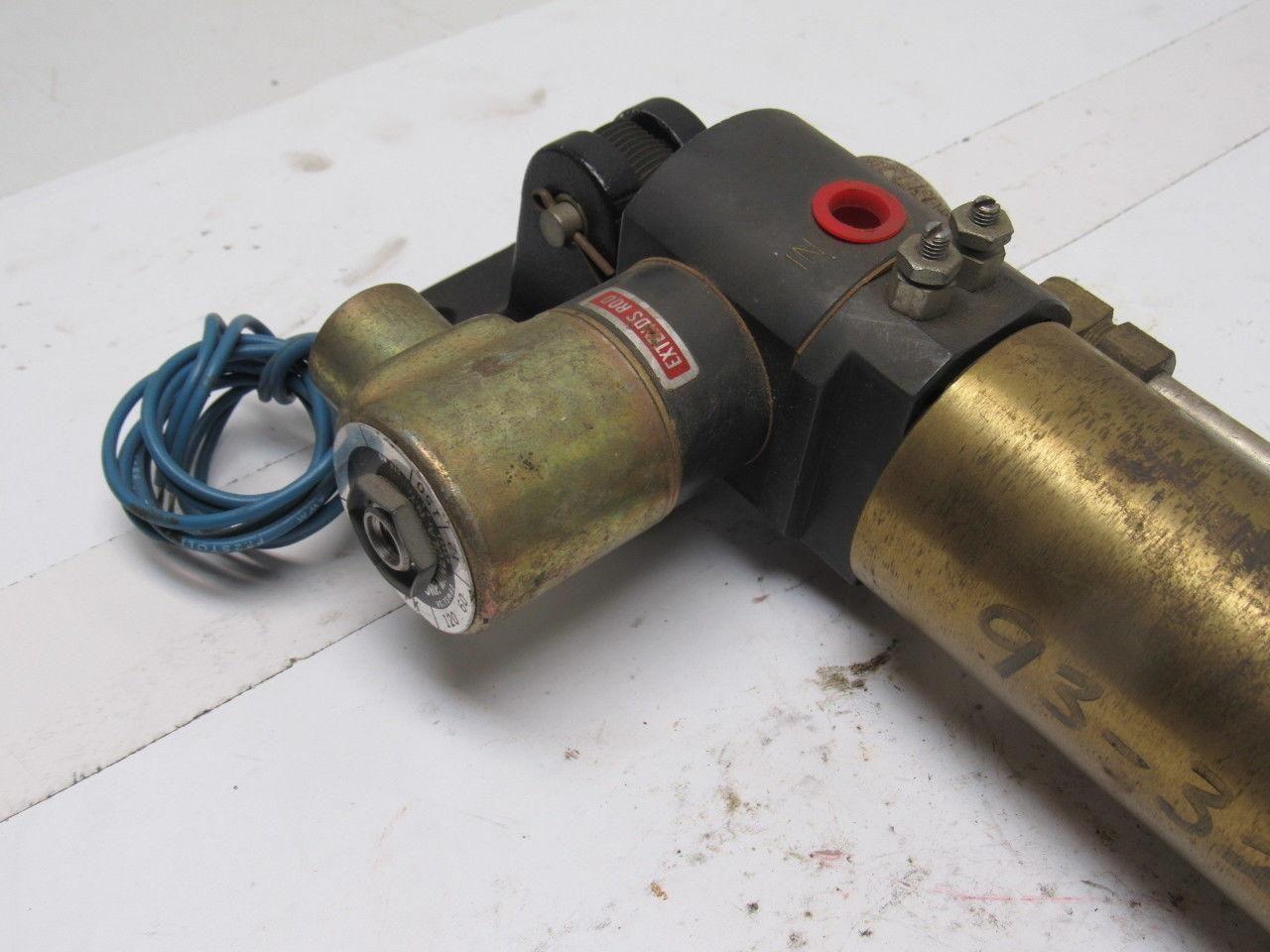 Allenair Type AV SVS-R-PK Pneumatic Air Cylinder & Solenoid 2" Bore 5" Stroke