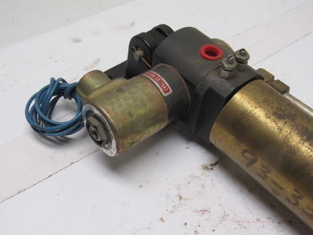 Allenair Type AV SVS-R-PK Pneumatic Air Cylinder & Solenoid 2" Bore 5" Stroke
