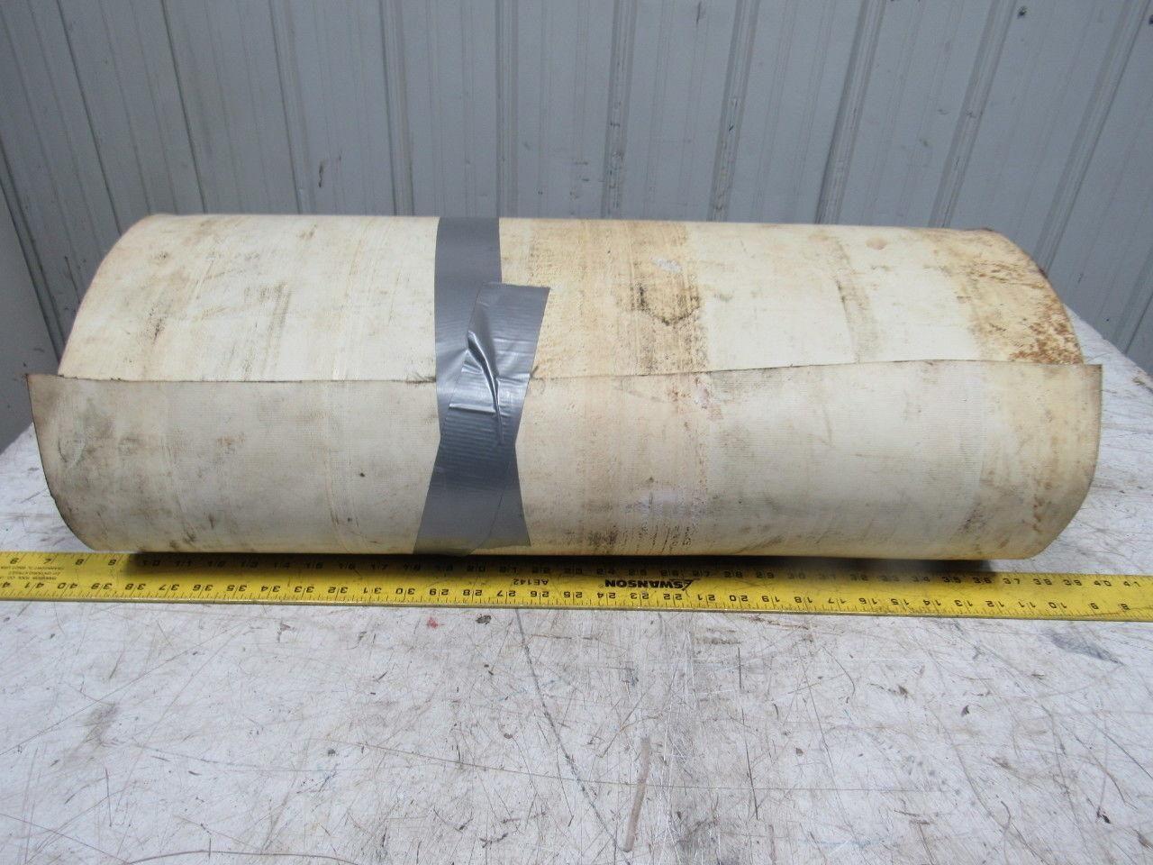 2 Ply Woven Back PVC Smooth Top Conveyor Belt 28"x79"x0.0825"
