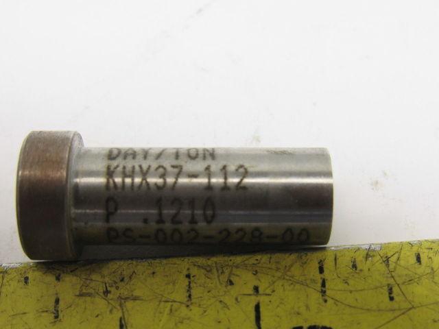 Dayton KHX37-112 .1210 Round Hole Press Fit Punch Die Button Lot Of 11