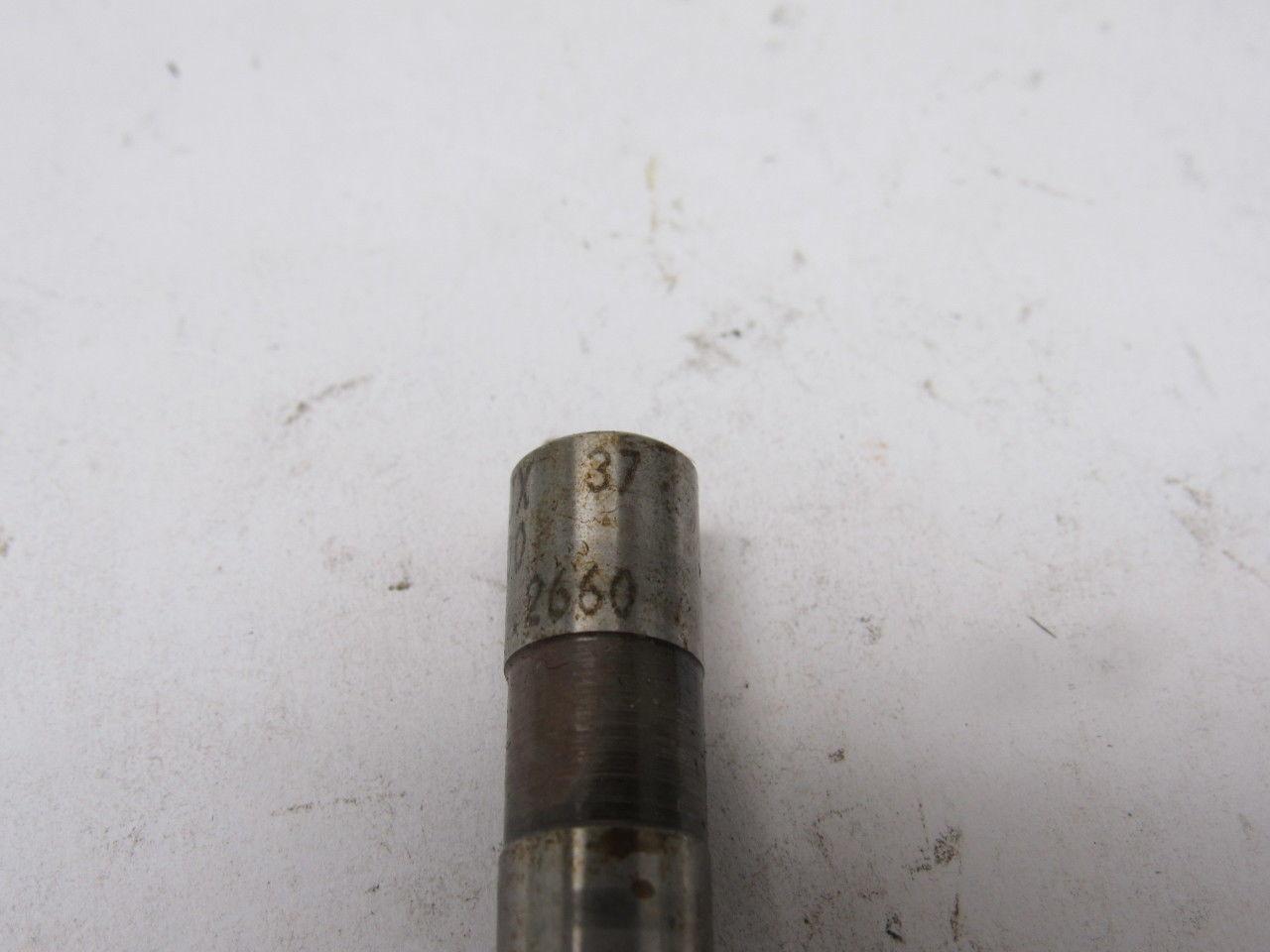 Dayton LJX37 200 .2660 Round Hole Ball Lock Ejector Pin Die Punch Lot Of 10