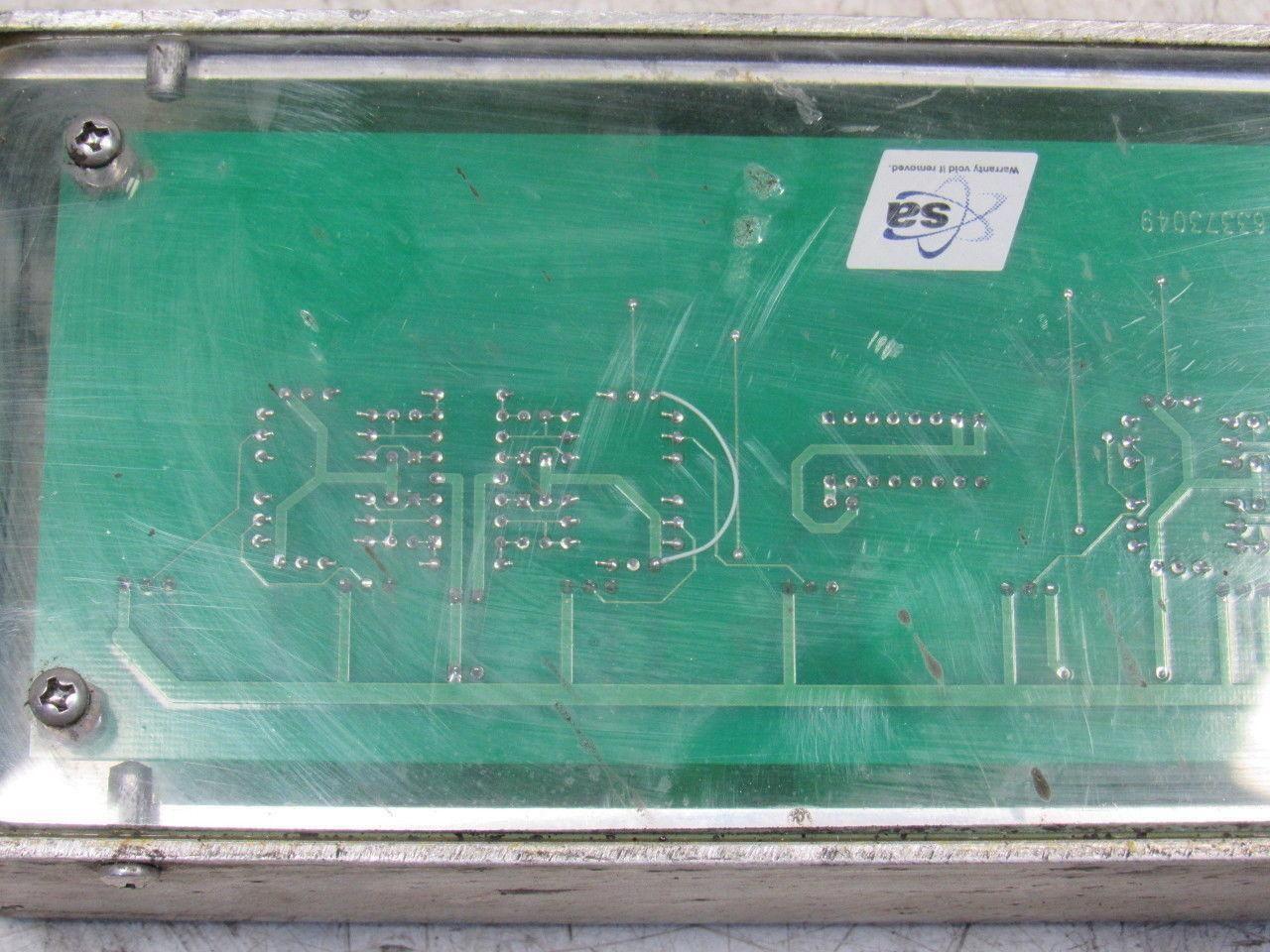 Rapistan Demag DF65157649 Magnet Sensor PCB Board In Aluminum Housing