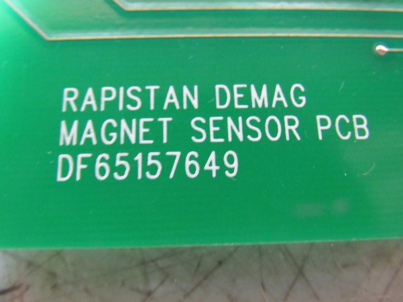 Rapistan Demag DF65157649 Magnet Sensor PCB Board In Aluminum Housing