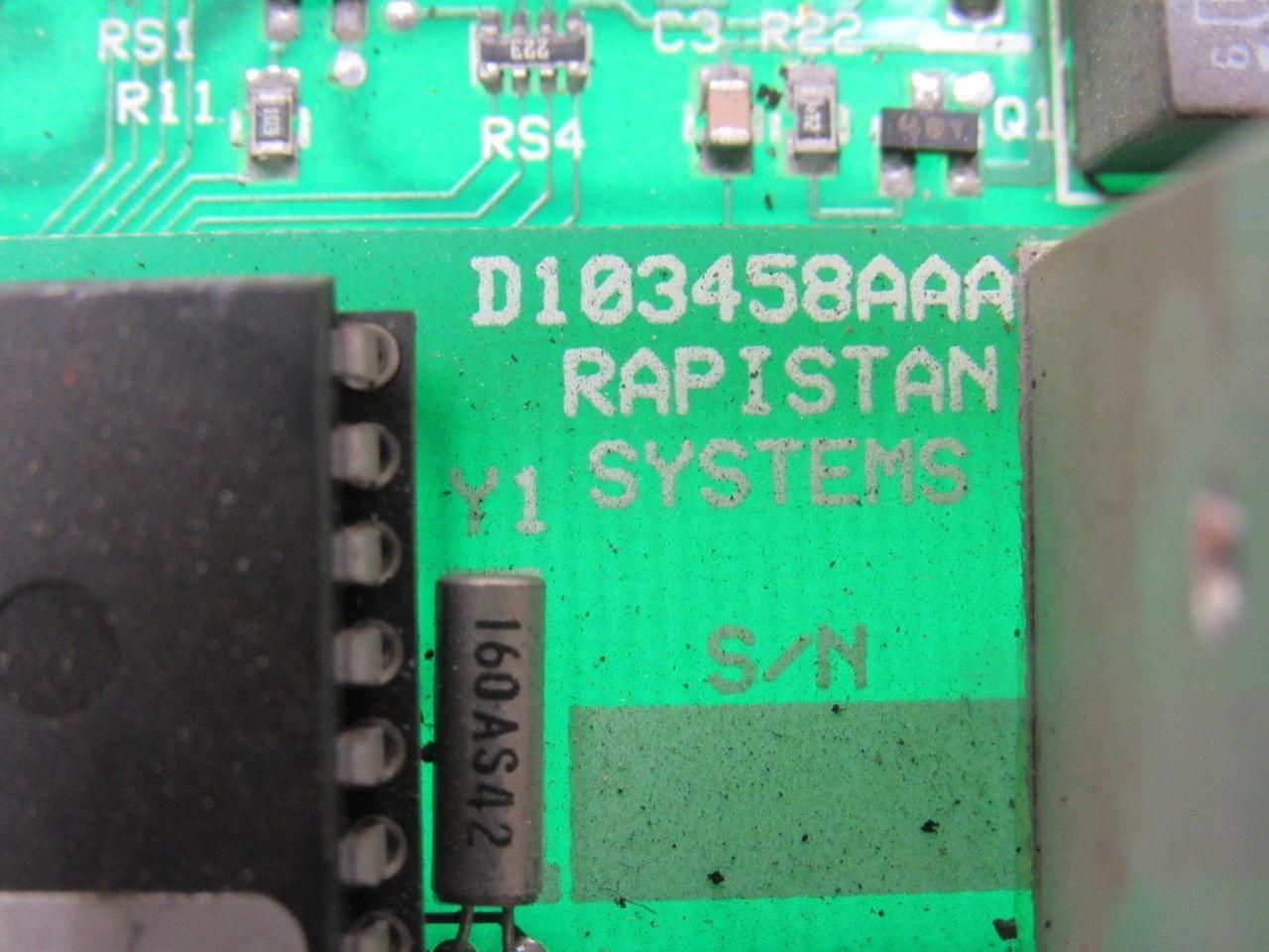 Rapistan D103459AAA_D103458AAA DT Steer Circuit Board Control Card