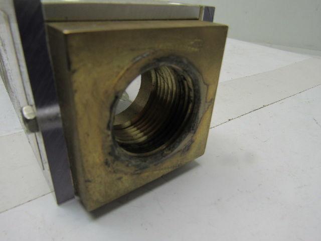 Brooks Instruments 1307FL24CJ1AA Vertical Read Flow Meter Gpm 0-10 Water 100 PSI