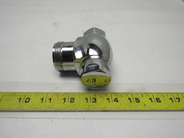 Sloan H-600-A H600A 3/4" Inlet Screwdriver Angle Control Stop Lot Of 2