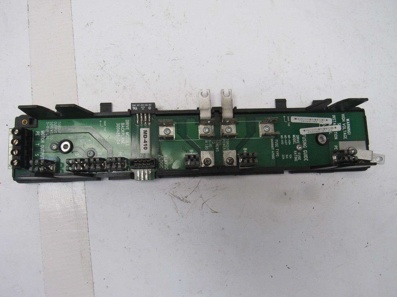 Emerson 300488-04 Drive Modual Backplane Fuse Board