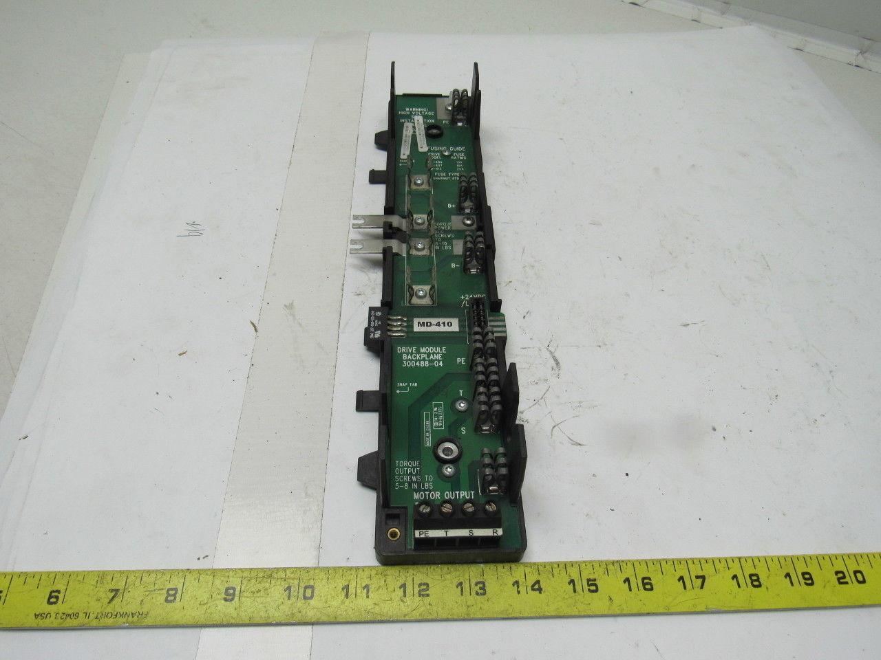 Emerson 300488-04 Drive Modual Backplane Fuse Board