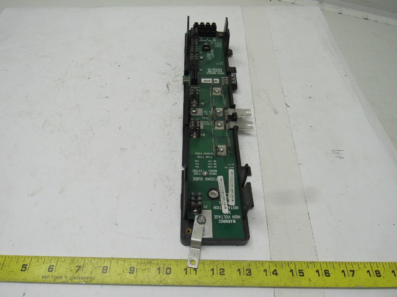 Emerson 300488-04 Drive Modual Backplane Fuse Board