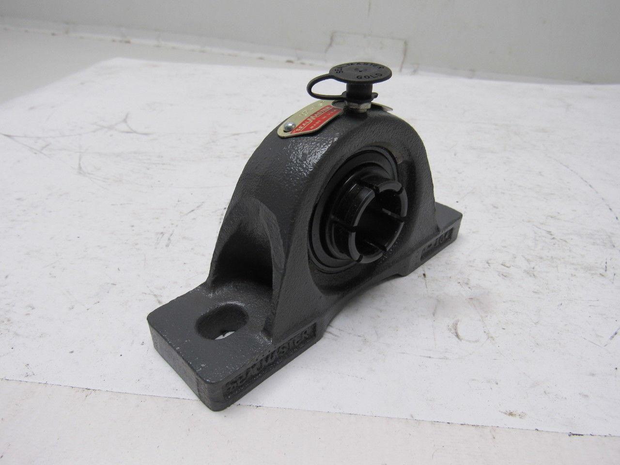SealMaster NP-15T P-104 Gold Line 15/16" 2 Bolt Pillow Block Bearing