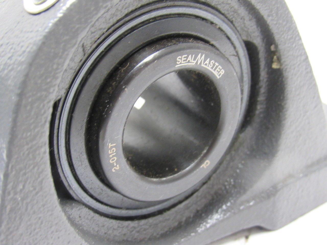 SealMaster NP-15T P-104 Gold Line 15/16" 2 Bolt Pillow Block Bearing