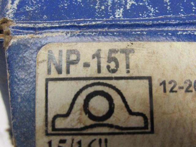 SealMaster NP-15T P-104 Gold Line 15/16" 2 Bolt Pillow Block Bearing