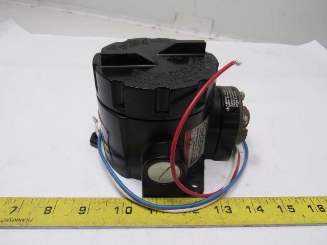 Ashcroft B722B X6B 30-500PSI 5A 125/250V Hazardous Location Pressure Switch