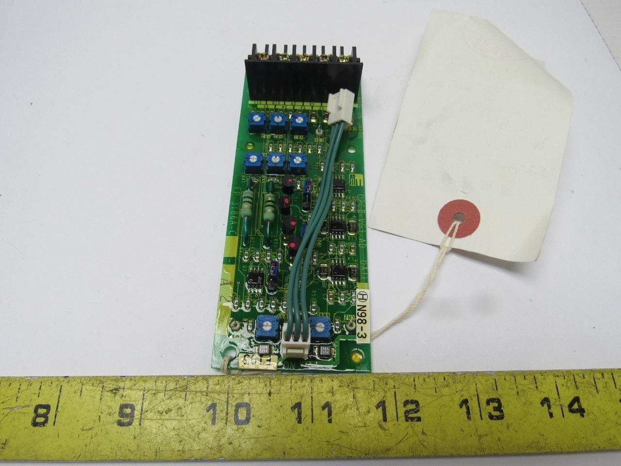 GE Fuji OPCII-VG3-AD EP-3186A-C Adder Subtractor Board Frenic Inverter Drive