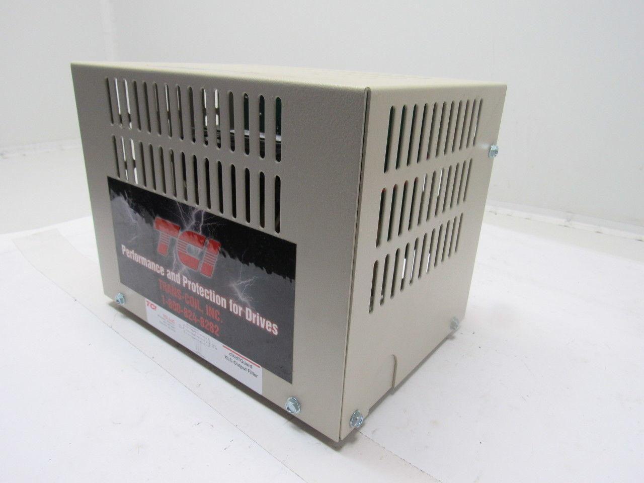 TCI/TRANS-COIL KLC45BE Output Filter W/Enclosure 3HP 45A 600V 50/60Hz