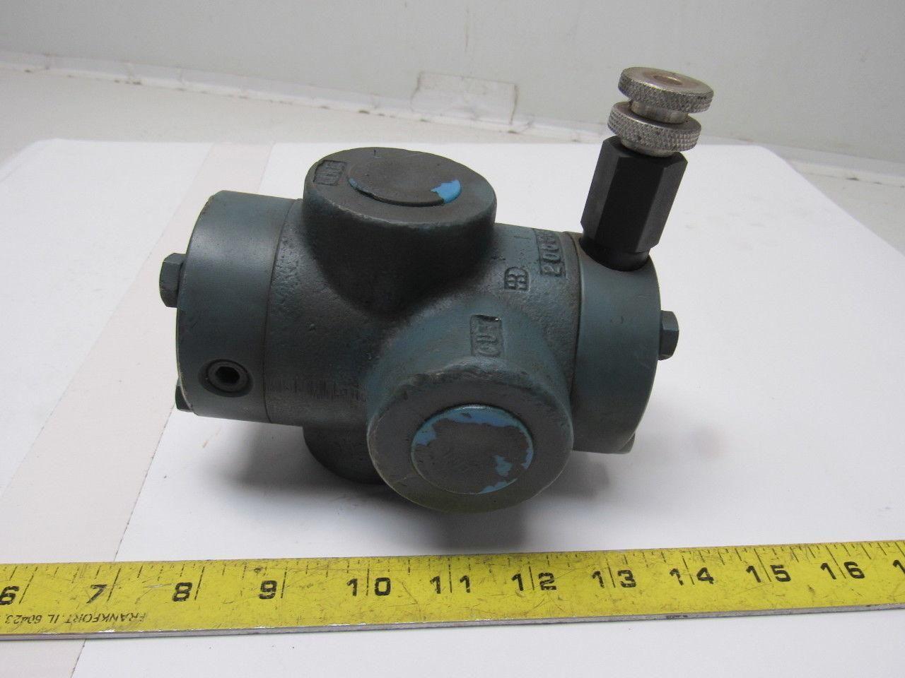 Dynex Rivett 8821-06-1LLP-25 Hydraulic Valve 3/4" NPT Max 500 PSI