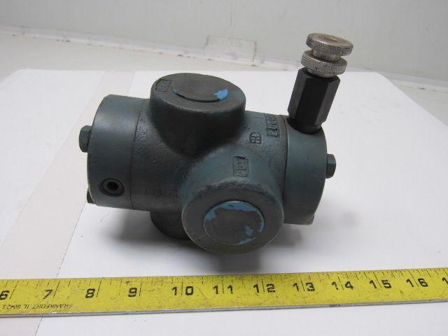 Dynex Rivett 8821-06-1LLP-25 Hydraulic Valve 3/4" NPT Max 500 PSI