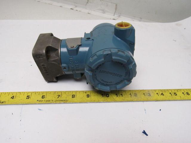 Rosemount 305CD2A22A1AB4I5M5 Pressure Transmitter 3626Psi Max 10.5-55VDC