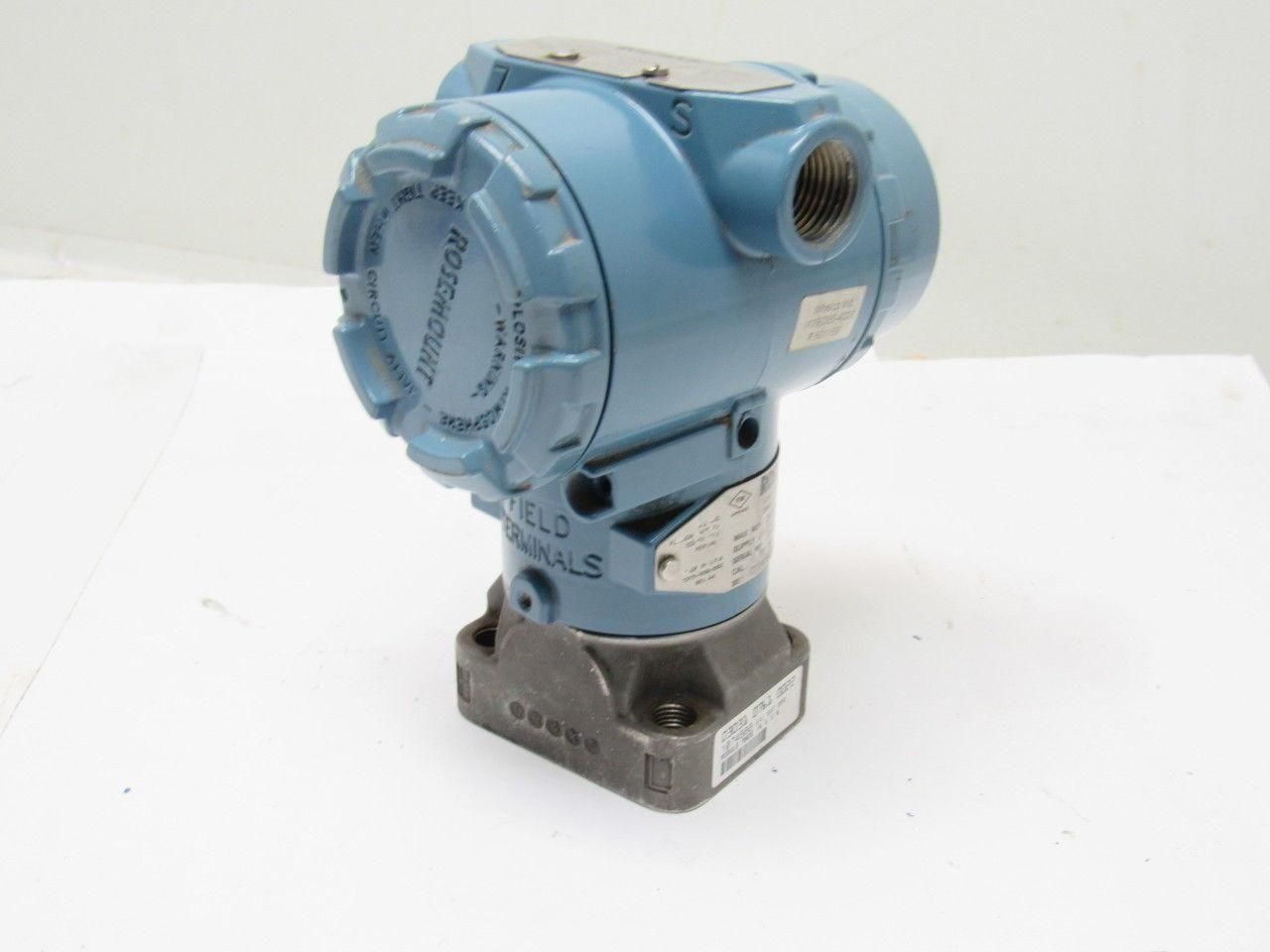Rosemount 305CD2A22A1AB4I5M5 Pressure Transmitter 3626Psi Max 10.5-55VDC