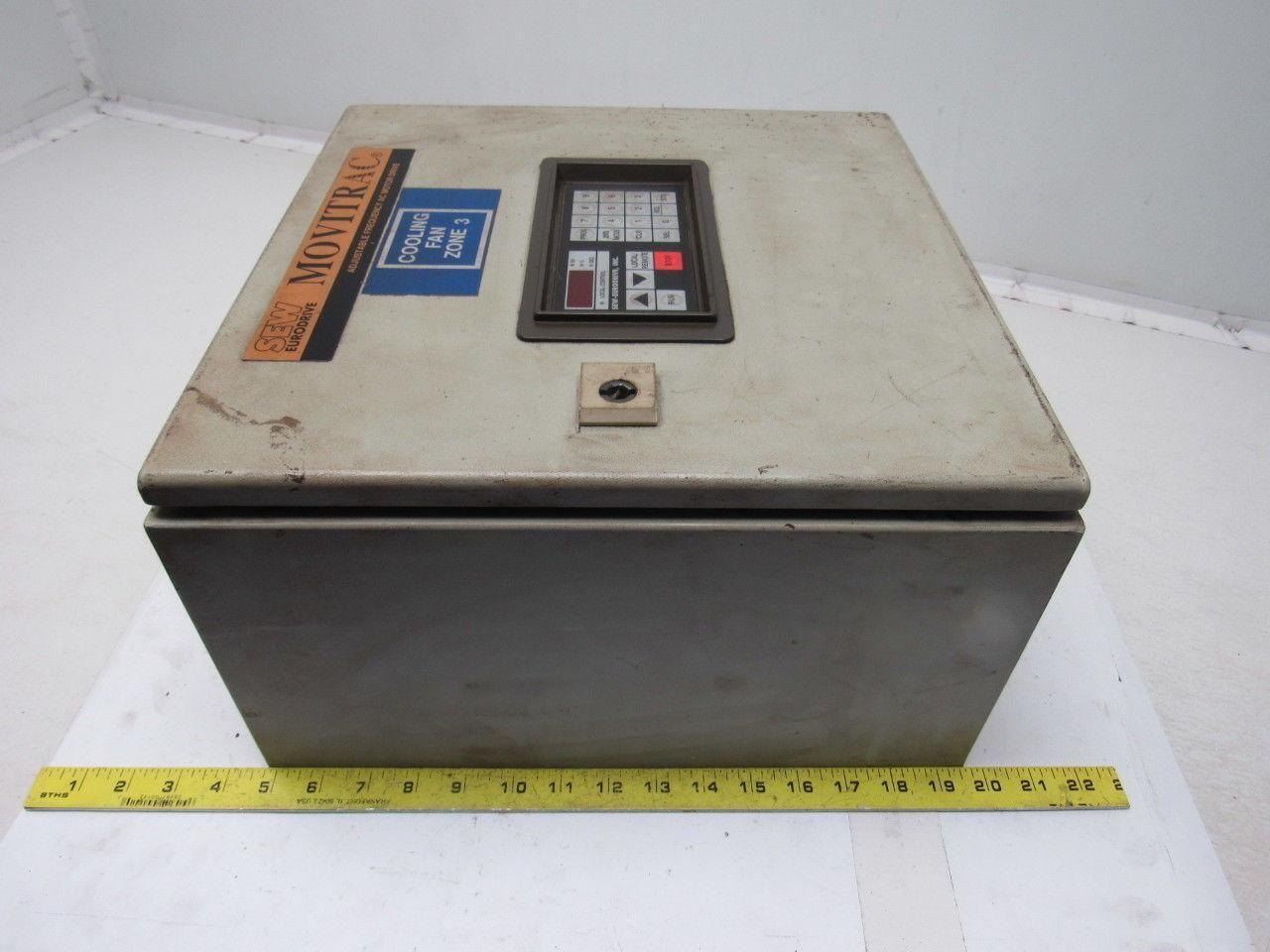 Sew Eurodrive B4601.5 1Hp 460V 1-80(120)Hz Adjustable Frequency AC Drive HMI Box