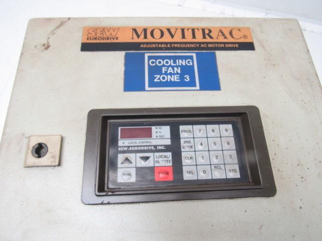 Sew Eurodrive B4601.5 1Hp 460V 1-80(120)Hz Adjustable Frequency AC Drive HMI Box