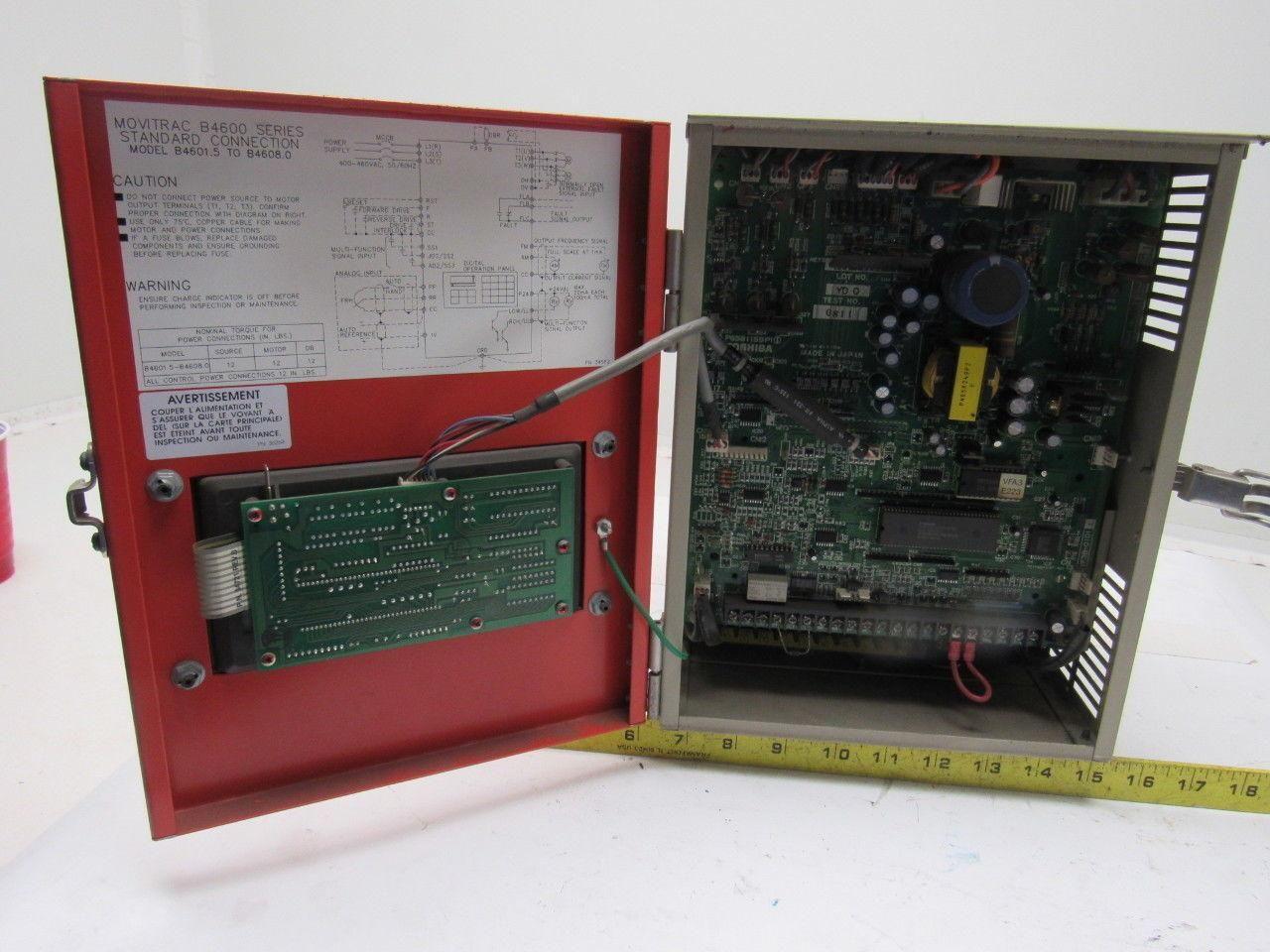Sew Eurodrive B4601.5 1Hp 460V 1-80(120)Hz Adjustable Frequency AC Drive HMI