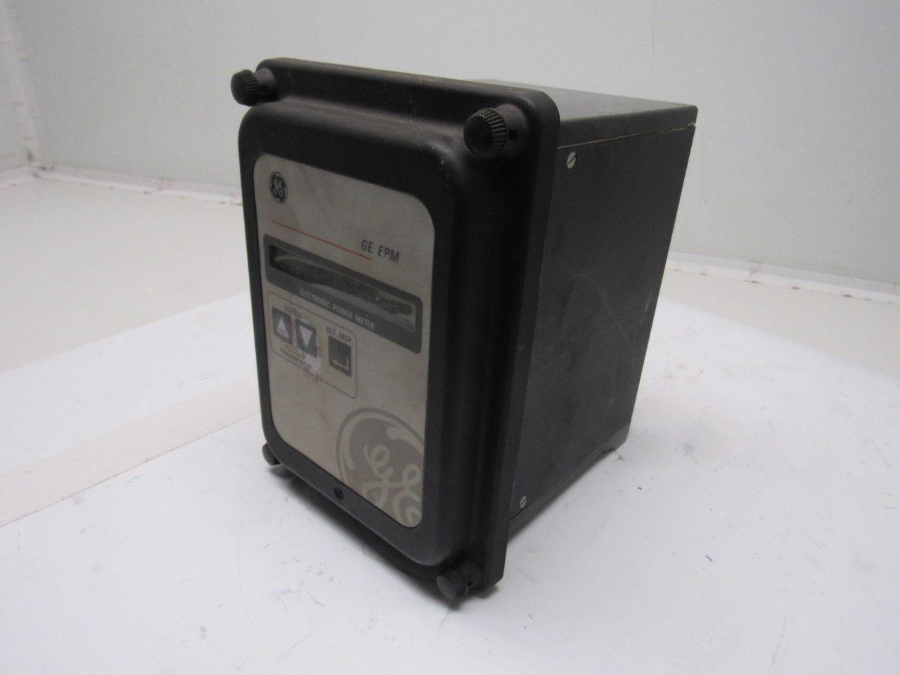 GE General Electric EPM Electronic Power Meter 10 Amp 50 Hz 480 Volts