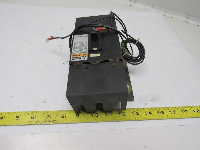 Mitsubishi NF50-SB 15 Amp 3 Pole 220VAC No Fuse Circuit Breaker