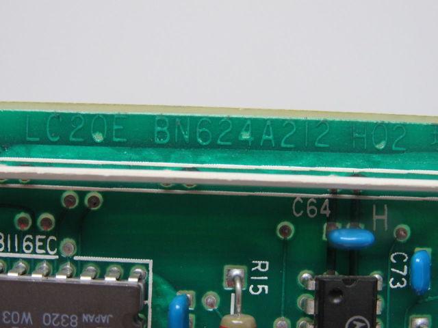 Mitsubishi BN624A212 H02 LC20E Circuit Board Card From DWC-80 CNC Wire EDM