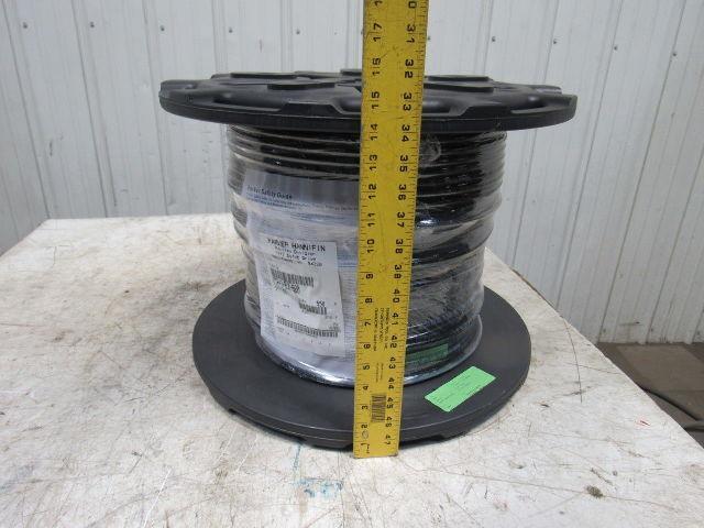 Parker PTH-3-BLK-500 Marine Power Tilt Hydraulic Hose 3/16 IDx500' Spool 3000psi