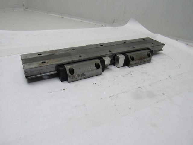 Star 16741 15-5/8" L Linear Rail W/2 Bearing Block Carriages