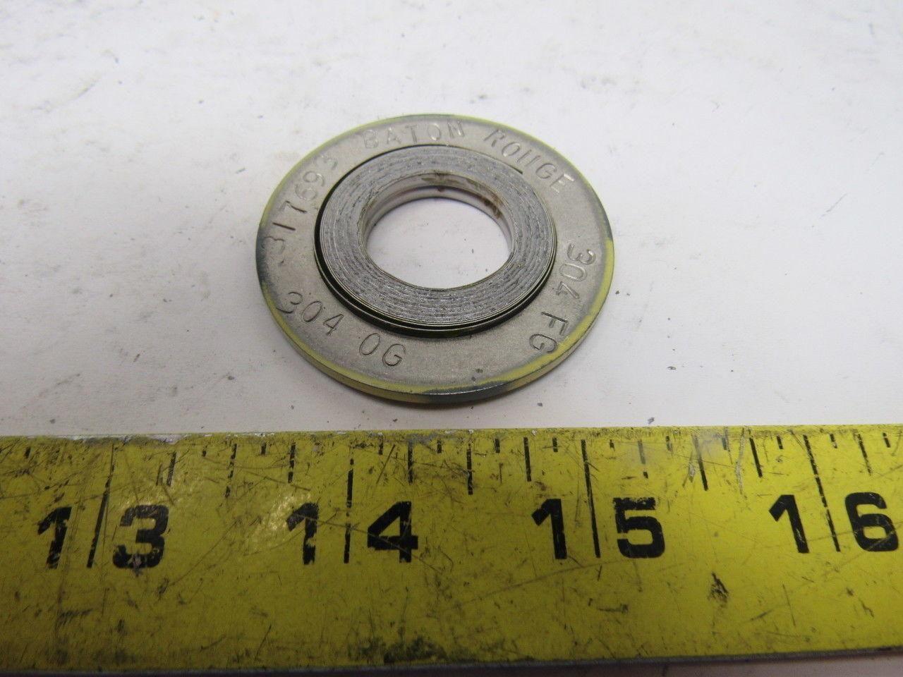 Leader ASME B16.20 304/FG 1/2" 150 Gasket Wire Wound Gray Stripe Lot of 13