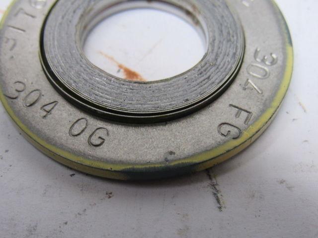 Leader ASME B16.20 304/FG 1/2" 150 Gasket Wire Wound Gray Stripe Lot of 13