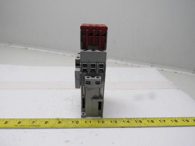 Allen Bradley 100S-C37ZJ14C 600V 3Hp 3Ph Contactor 24VDC Coil