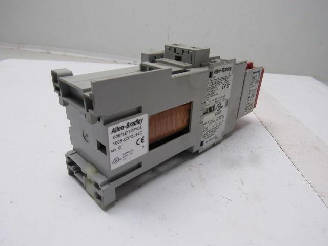 Allen Bradley 100S-C37ZJ14C 600V 3Hp 3Ph Contactor 24VDC Coil