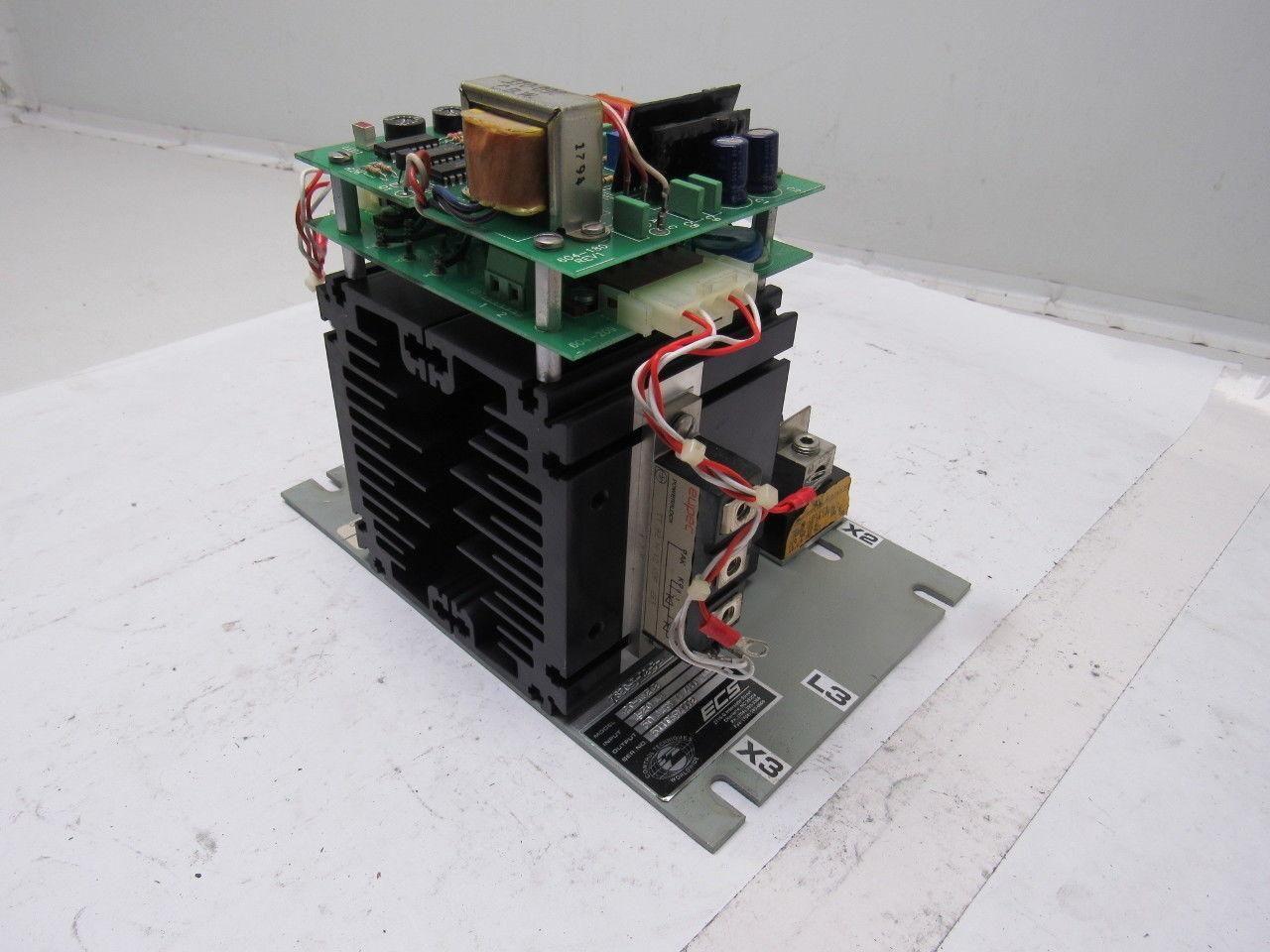 ECS 7820-3-02-5-20-BF202 Power Controller Primary 4-20ma Secondary 50A 480V