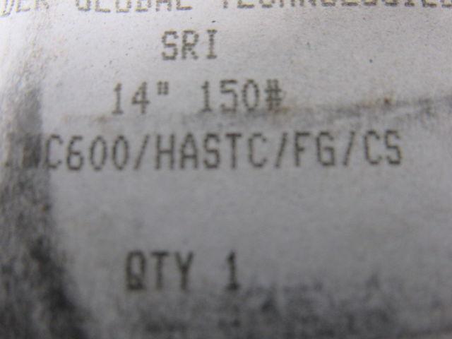 Leader INC600/HASTC/FG/CS 14" #15 Spiral Wound Gasket Lot of 2