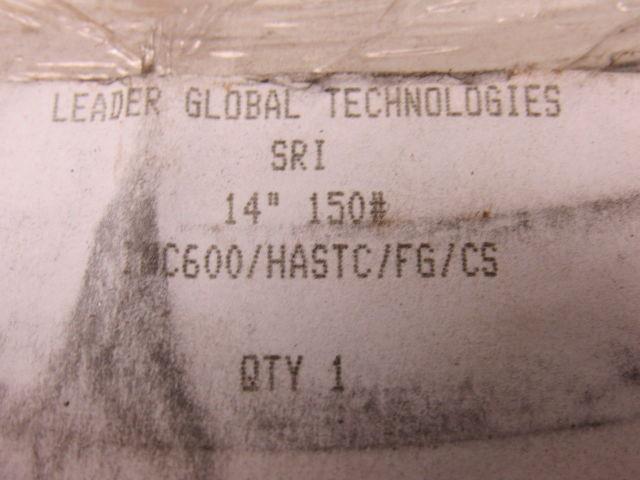 Leader INC600/HASTC/FG/CS 14" #15 Spiral Wound Gasket Lot of 2