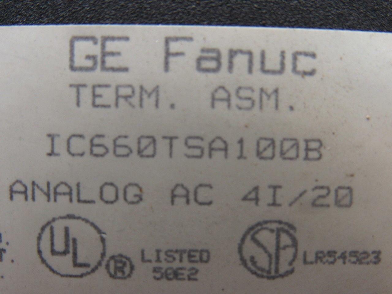 GE Fanuc IC660TSA100B 132314