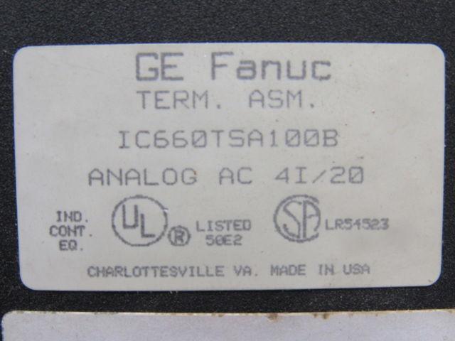 GE Fanuc IC660TSA100B 132314