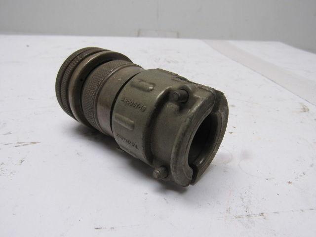 Ampheno 24-19 12 pin Male Round Circular Connector w/Housing & Bushing