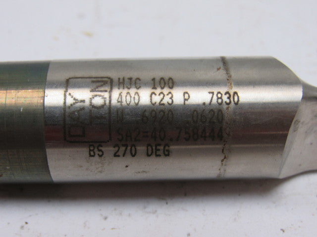 Dayton HJC 100 P .7830 W .6920 .0620 Triangle Hole Punch Die Ball Lock Tooling