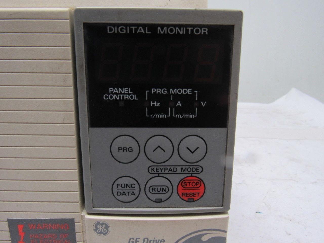 General Electric 6KAF343001M$A1 Micro-Saver AF-300M$ 1Hp AC Inverter Drive 460V