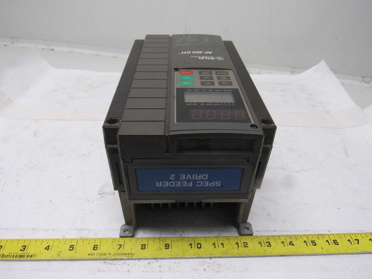 Ge Fuji 6KG1143002X1B1 2HP AC Drive AF-300G11 3PH 380/480 50/60Hz 4.8A